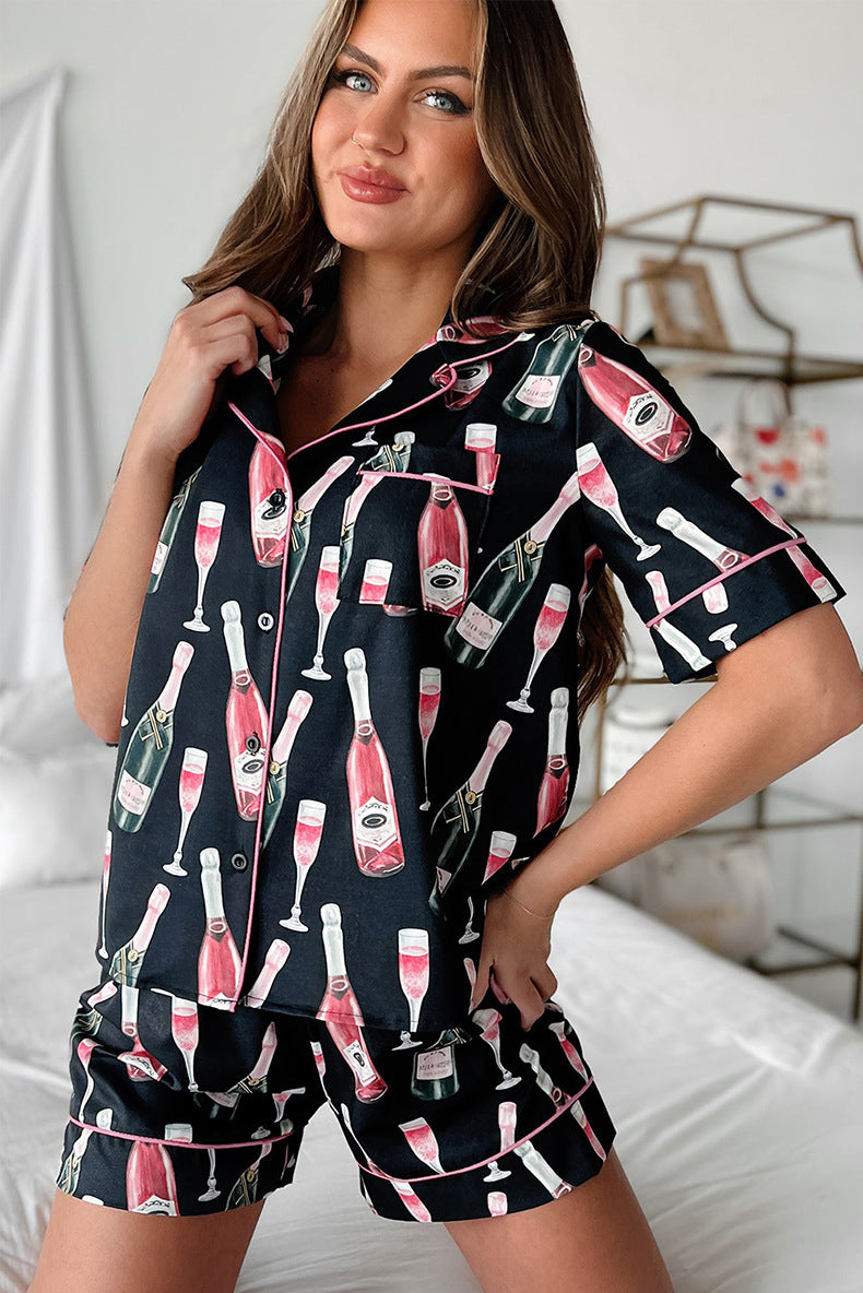 Champagne Toast Pajama Set