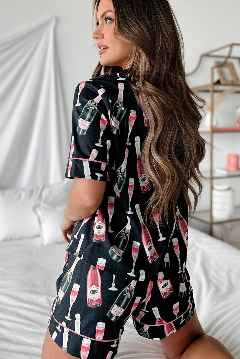 Champagne Toast Pajama Set
