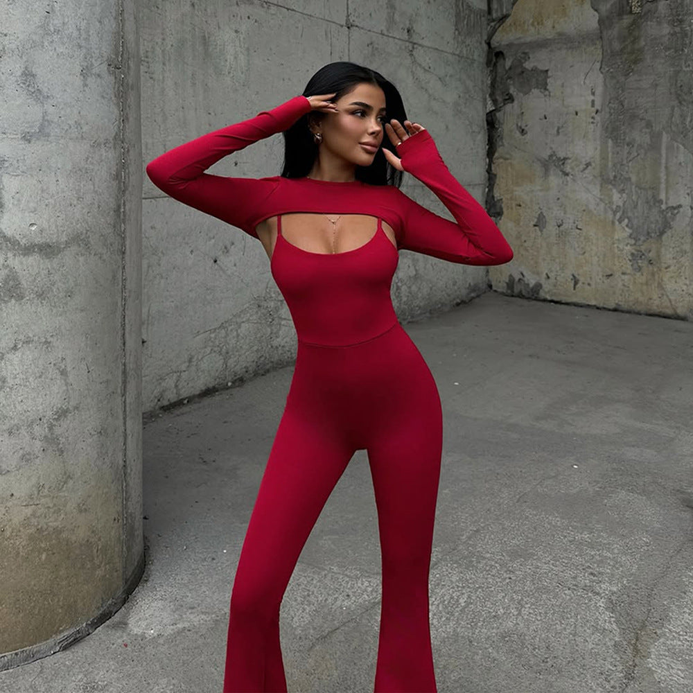 Ember & Russet Cut-Out Jumpsuit