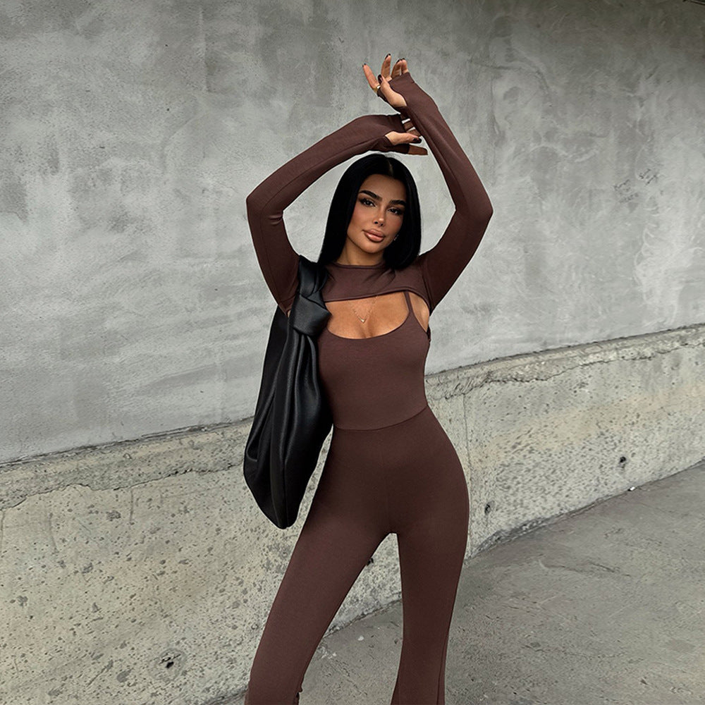 Ember & Russet Cut-Out Jumpsuit