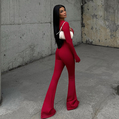 Ember & Russet Cut-Out Jumpsuit