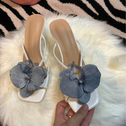 Flower Stylish Beach Heels