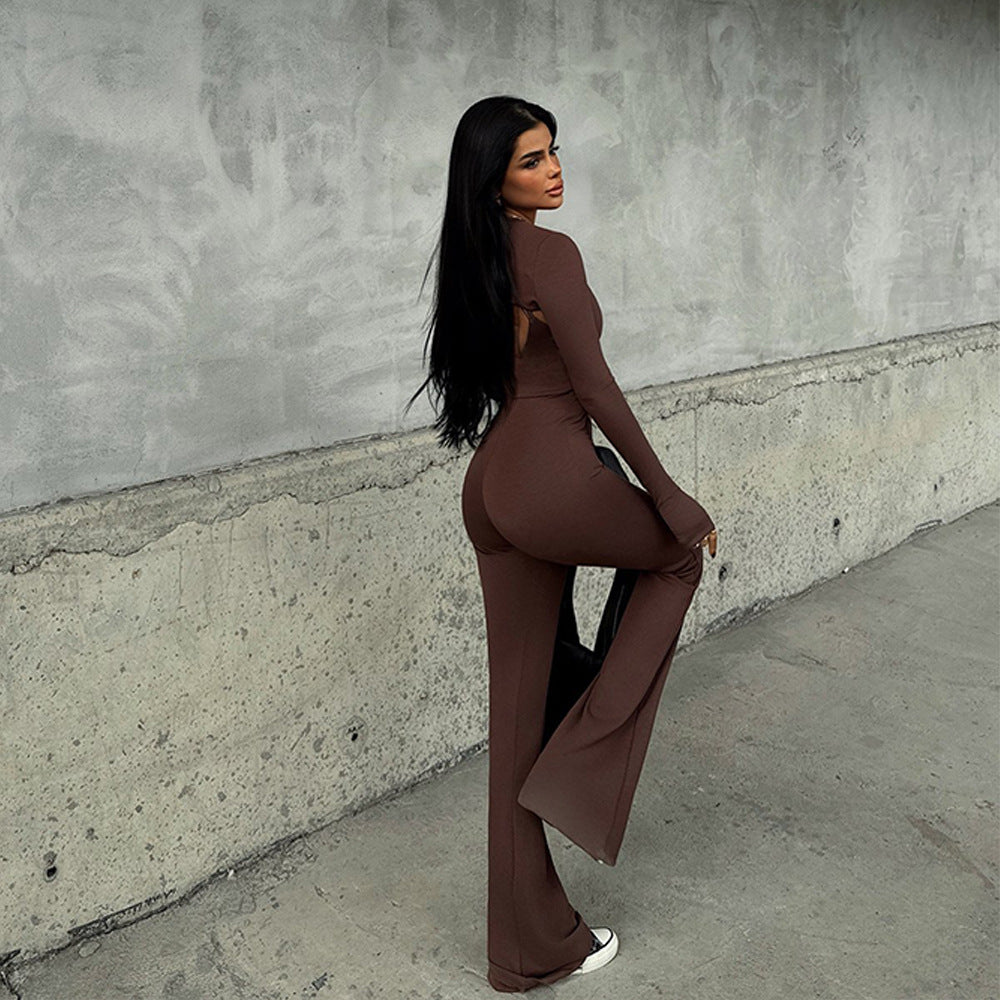 Ember & Russet Cut-Out Jumpsuit