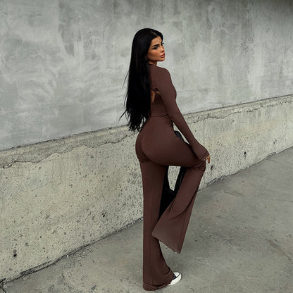 Ember & Russet Cut-Out Jumpsuit