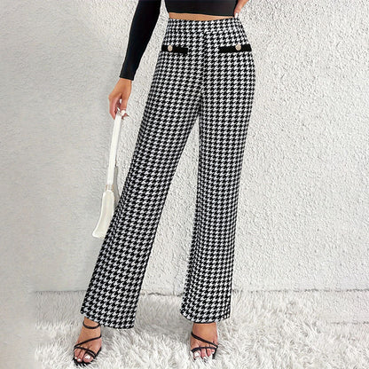 Straight Wide Leg Pants