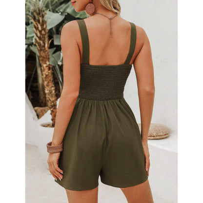 Hollow Twist Knot Jumpsuit