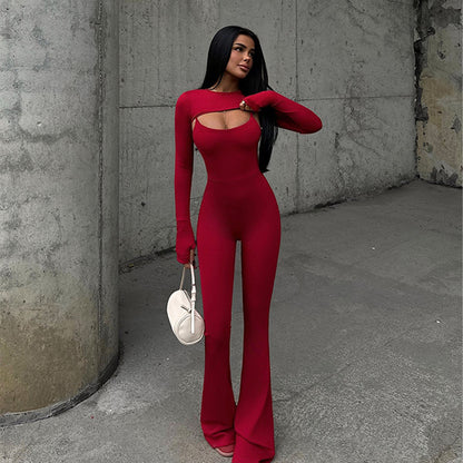 Ember & Russet Cut-Out Jumpsuit
