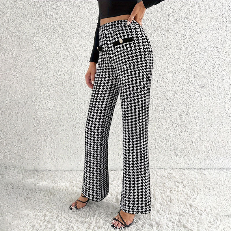 Straight Wide Leg Pants