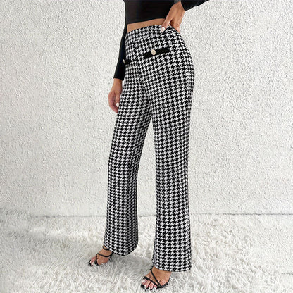 Straight Wide Leg Pants