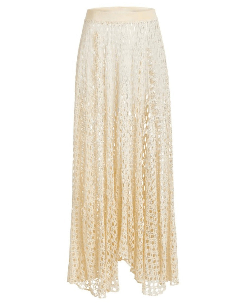 Golden Mesh Cover-Up Dress