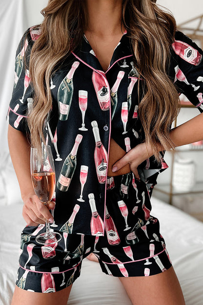 Champagne Toast Pajama Set
