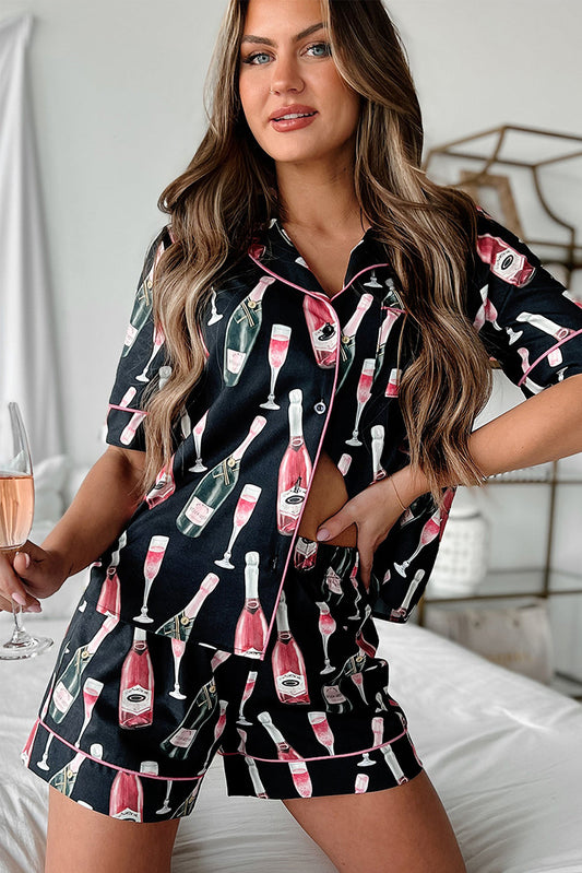 Champagne Toast Pajama Set