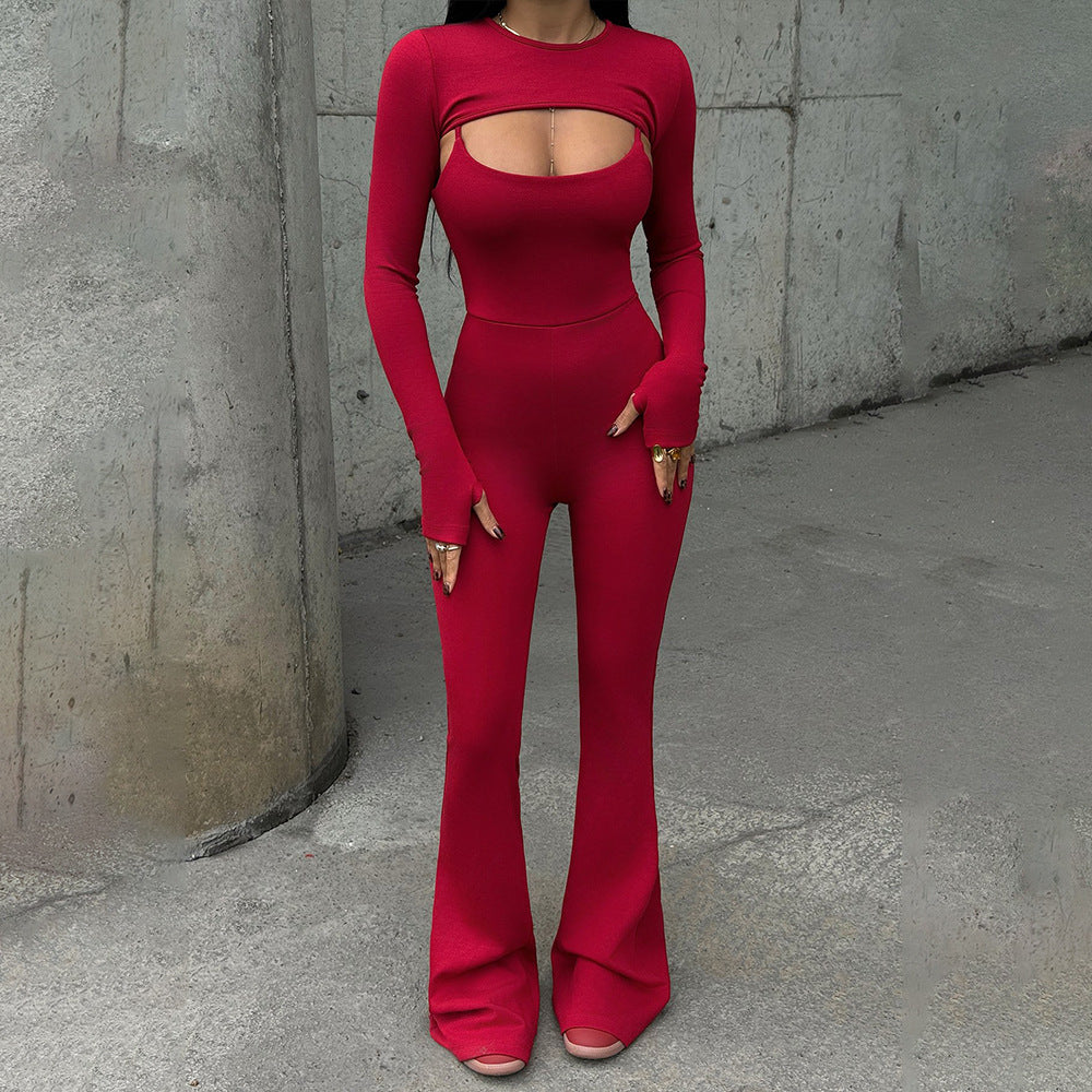 Ember & Russet Cut-Out Jumpsuit