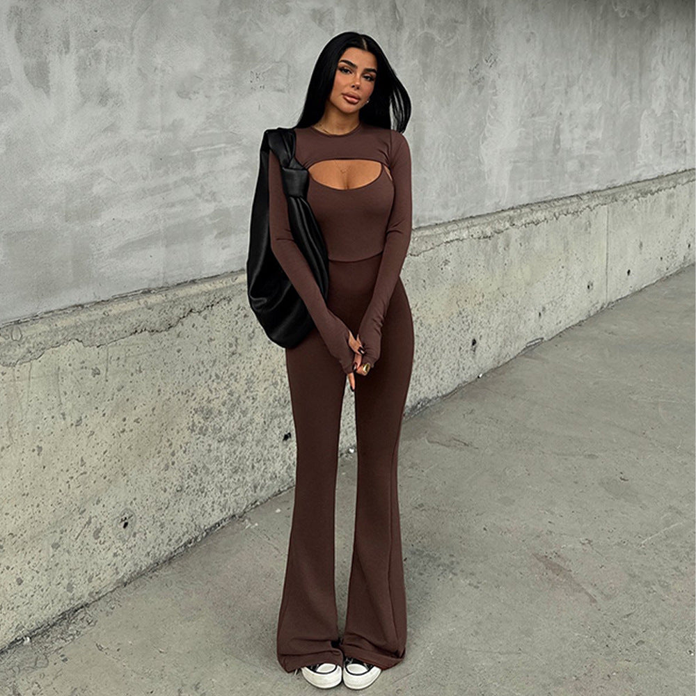 Ember & Russet Cut-Out Jumpsuit