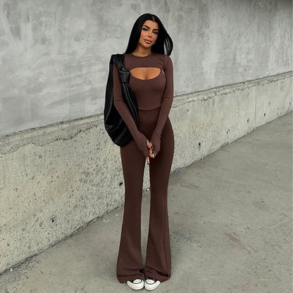 Ember & Russet Cut-Out Jumpsuit