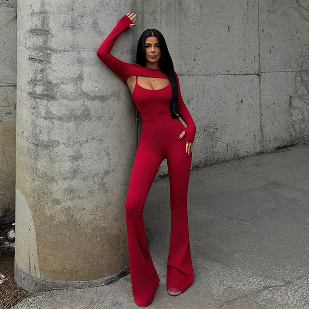 Ember & Russet Cut-Out Jumpsuit