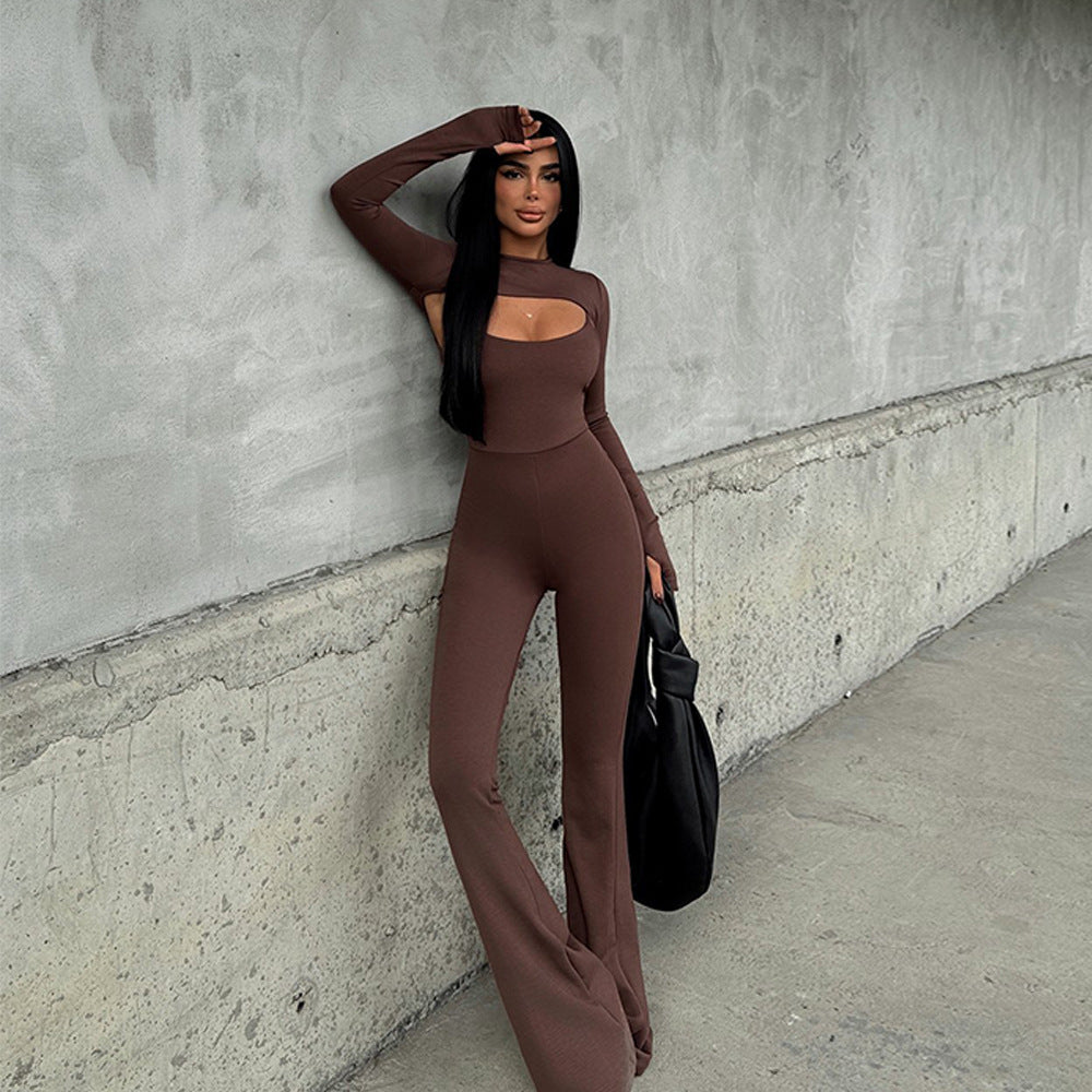 Ember & Russet Cut-Out Jumpsuit